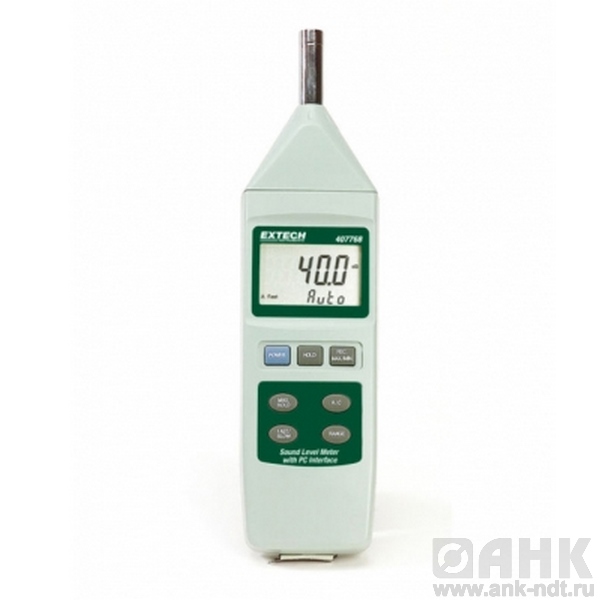 Цифровой измеритель шума с ПК интерфейсом Extech 407768