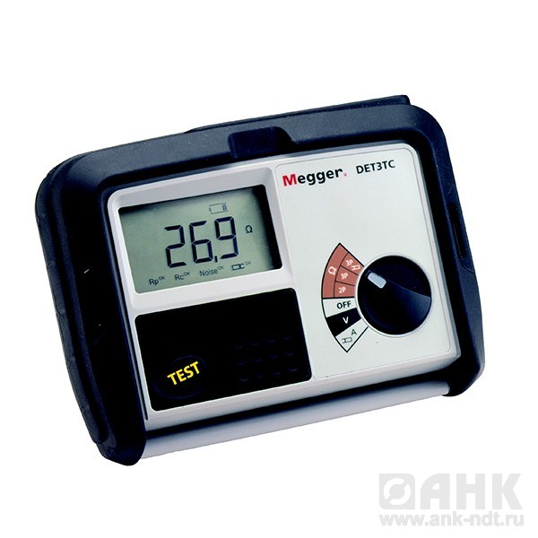DET3TC — тестер сопротивления заземления