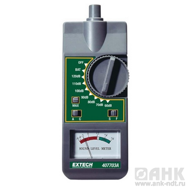 Аналоговый измеритель шума Extech 407703A