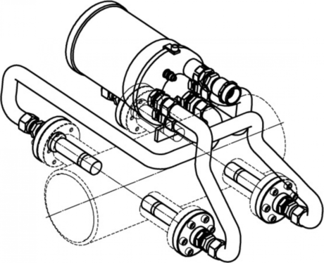 Поверка датчика расхода газа DYMETIC-1223M-K