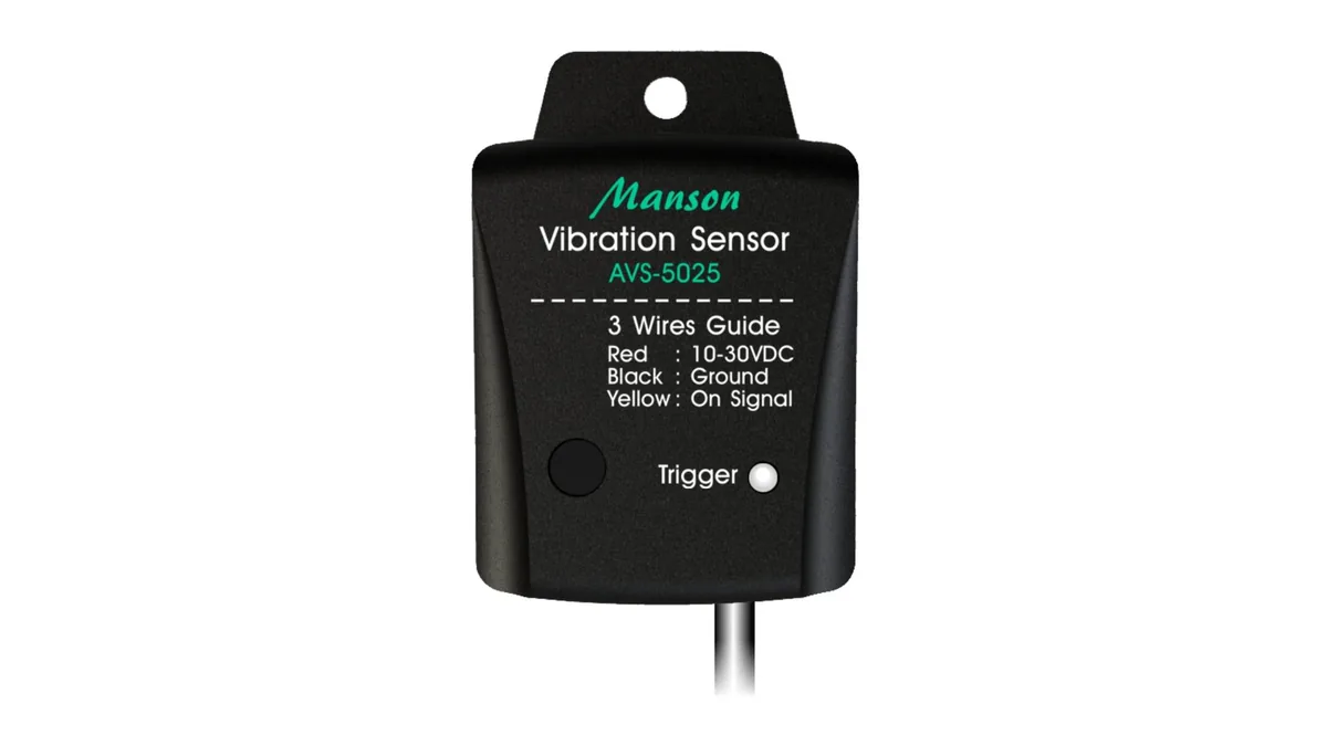Датчик вибрации Manson AVS-5025