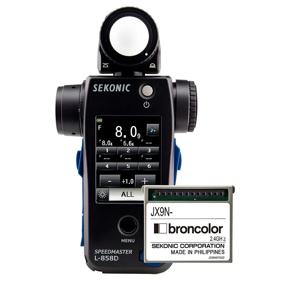 Комплект Sekonic L-858D + RT-BR
